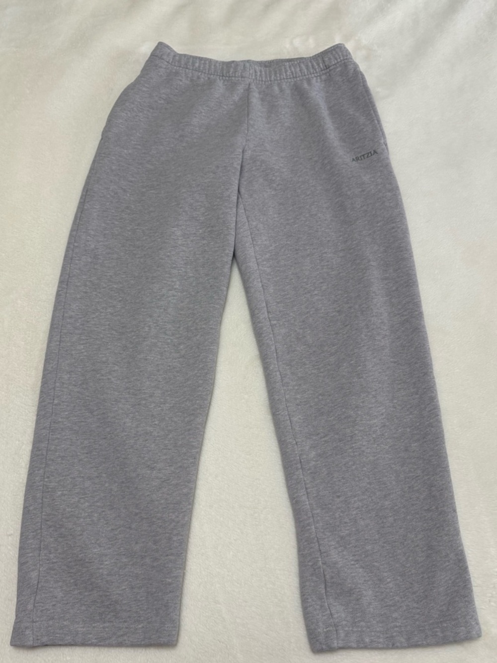 ARITZIA Mega Fit Cozy Sweatfleece Grey Size XS GUC - Picture 3 of 12